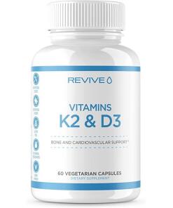 Vitamins K2 + D3 - 60 vcaps