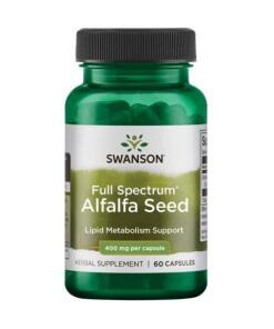Full Spectrum Alfalfa Seed, 400mg - 60 kapslar