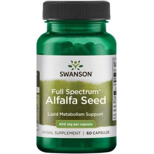 Full Spectrum Alfalfa Seed, 400mg - 60 kapslar