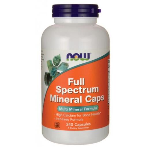 NOW Foods - Full Spectrum Minerals Iron-Free - 240 caps