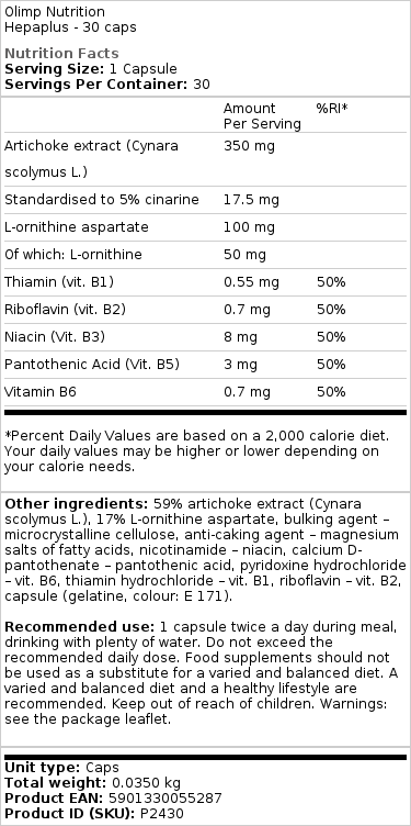 Hepaplus - 30 kapsul - Image 2