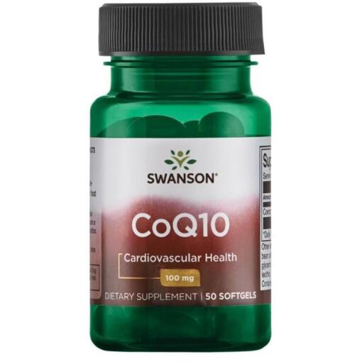 Swanson - CoQ10 100mg - 50 softgels