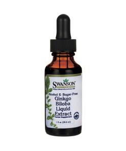 Swanson - Ginkgo Biloba Liquid Extract 29 ml.