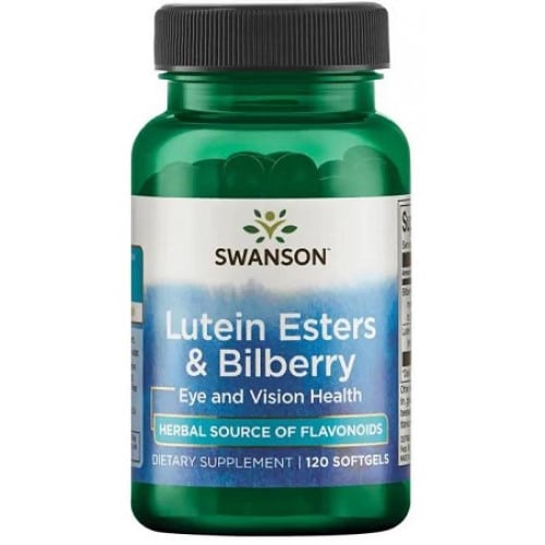 Swanson - Lutein Esters & Bilberry - 120 softgels