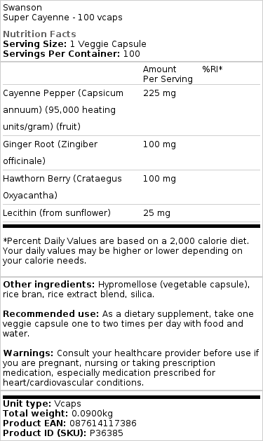 Super Kajenski poper - 100 kapsul - slika 2