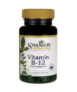 Swanson - Vitamin B-12 500mcg - 100 caps