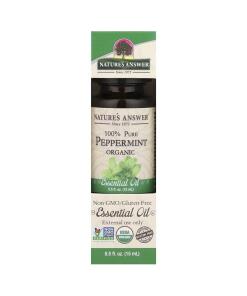 100% Pure Peppermint Organic Essential Oil - 15 ml.
