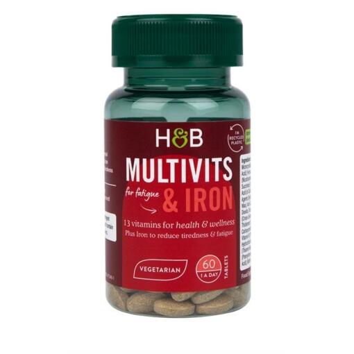 Multivits & Iron - 60 tablets (EAN 5059604689468)