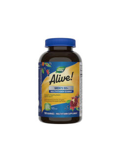 Nature's Way - Alive!® Men’s 50+ Gummy Multivitamin (150 Gummies)