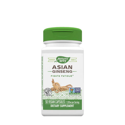 Nature's Way - Asian Ginseng (50 Capsules)