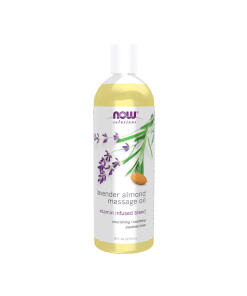 Now Foods - Lavender Almond Massage Oil (473 ml)