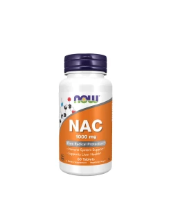 Now Foods - NAC - Acetyl-Cysteine 1000 mg (60 Tablets)