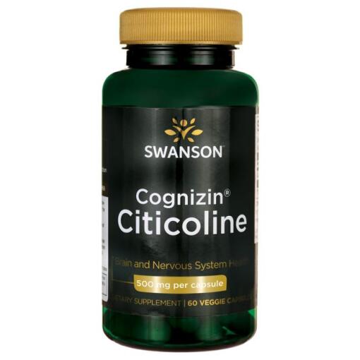 SWANSON Cognizin Citicoline 500mg 60vcaps