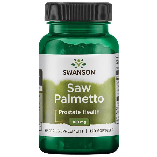 SWANSON Saw Palmetto extract 160mg 120sgels