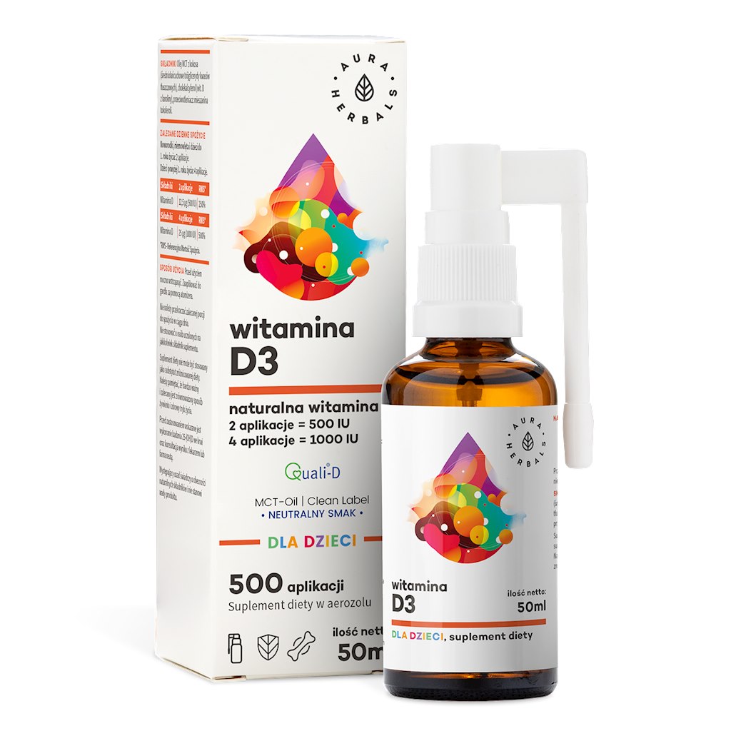 AURA HERBALS Vitamin D3 for children