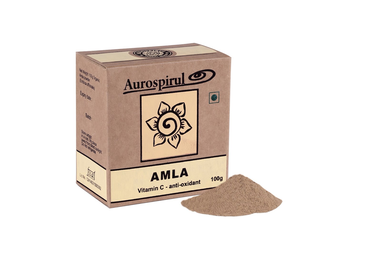 AUROSPIRUL Amla Powder (100 g / 3