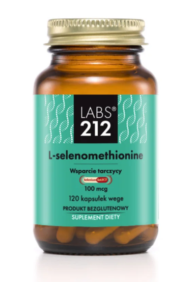 LABS212 L-Selenomethionine Selenium SeLECT (120 caps.)