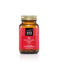 LABS212 Vitamin B2 Riboflavin 5'-Phosphate + Riboflavin (60 caps)