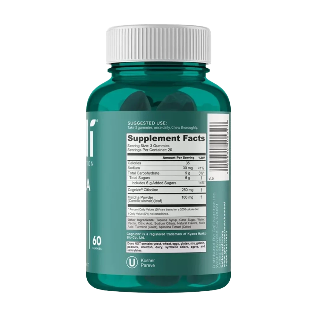 Goli Nutrition - Gumi bonboni Matcha Mind - slika 3