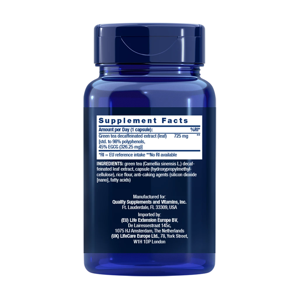 Life Extension - Mega izvleček zelenega čaja - slika 2