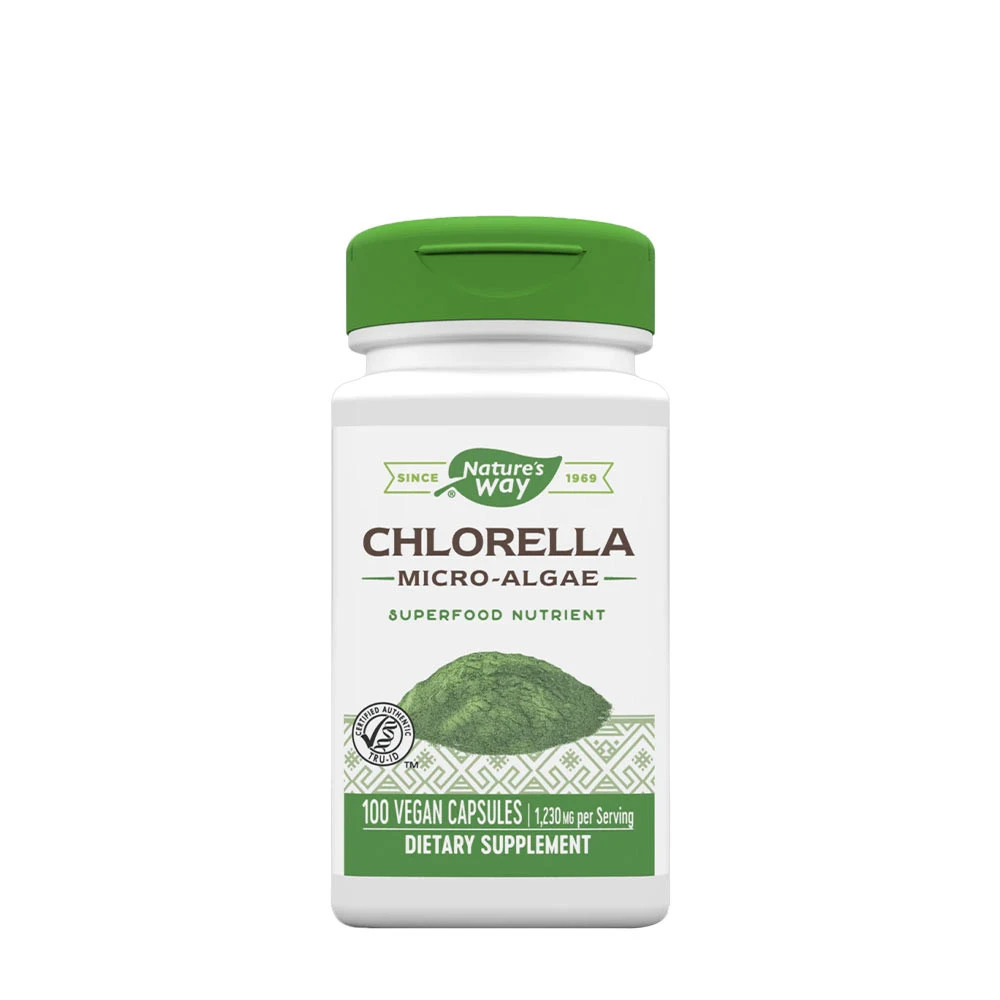 Natures Way Chlorella (100 Capsules)