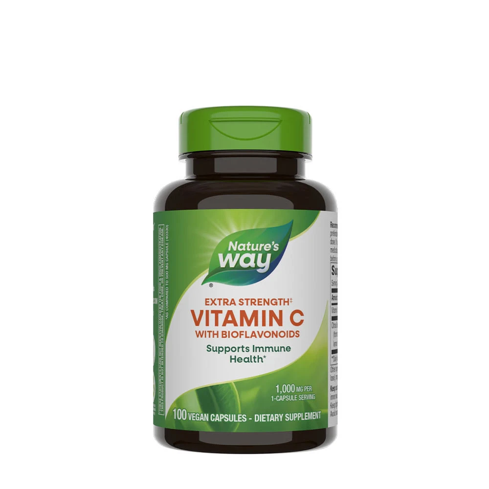 Natures Way Vitamin C with Bioflavonoids (100 Capsules)