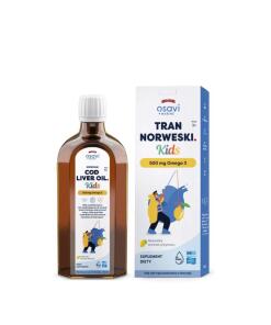 OSAVI Norwegian Cod Liver Oil for Kids