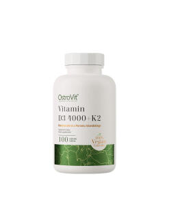 Ostrovit D3 4000 IU + K2 VEGE (100 Tablets)