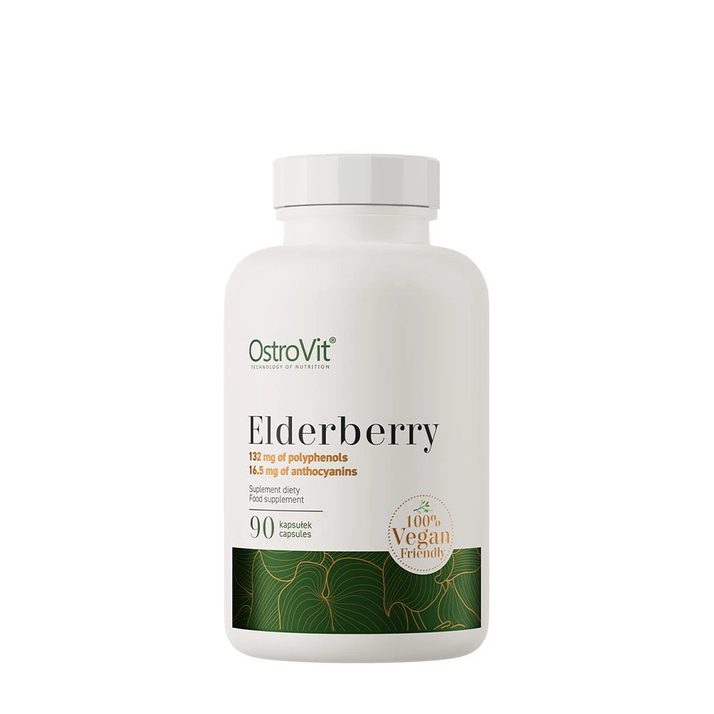 Ostrovit Elderberry VEGE (90 Capsules)