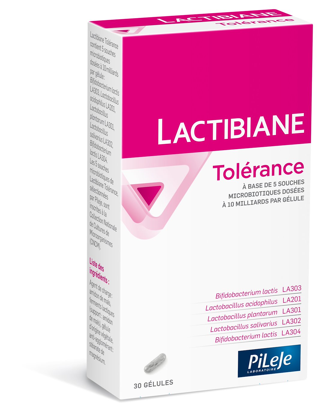 PILEJE Lactibiane Tolerance (30 caps.)