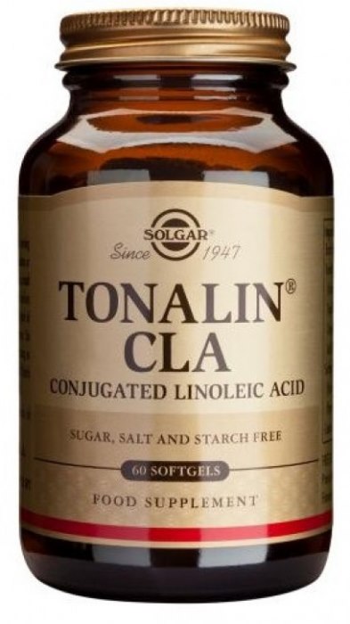 SOLGAR CLA - Tonalin 1300 mg  from Safflower Seed Oil (60 caps)