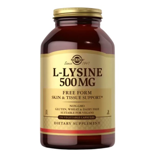 SOLGAR L-Lysine 500 mg (250 caps)