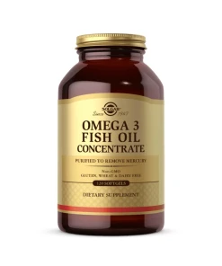 SOLGAR Omega 3 - Fish Oil Concentrate (120 caps)