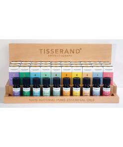 TISSERAND AROMATHERAPY TOP 10 Essesntial Olis Bundle + Display Case (40 units - 40 x (9 ml / 0