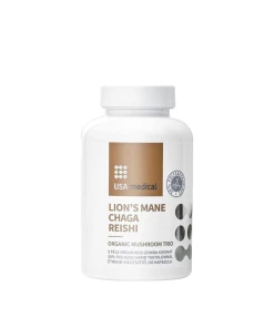 USA medical Organic Mushroom Trio (60 Capsule)