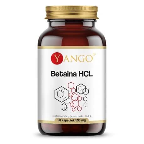 YANGO Betaine HCL (90 caps)