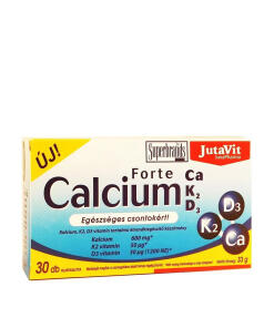 JutaVit Calcium Forte + Ca/K2/D3  (30 Tablets)