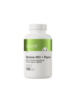 Ostrovit Betaine HCL + Pepsin (100 Capsules)