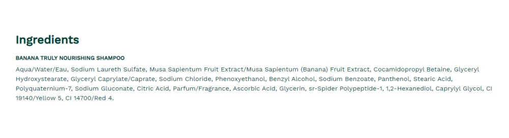 The Body Shop - Šampon z banano 250 ml - slika 2