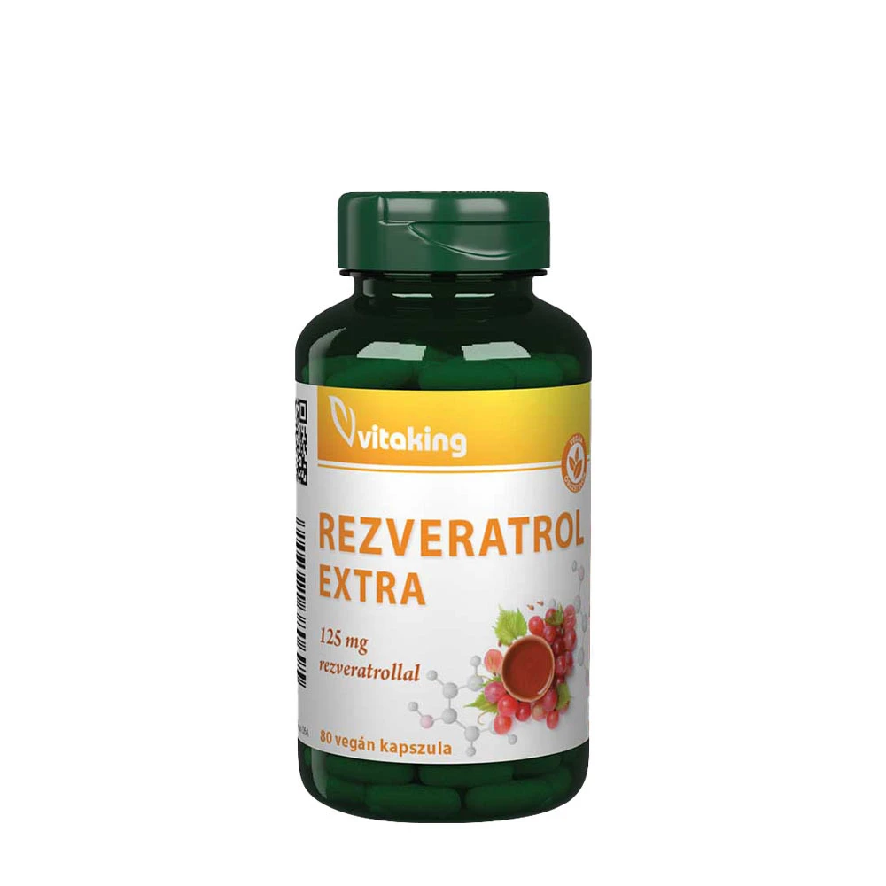 Vitaking Resveratrol Extra 125 mg (80 Capsules)