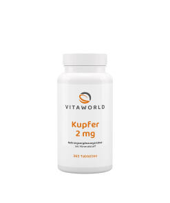 Vitaworld Copper 2 mg (365 tablets)