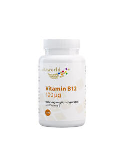 Vitaworld Vitamin B12 100 mcg (180 Capsules)