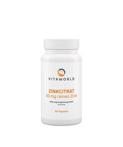 Vitaworld Zinc Citrate 30 mg (60 Capsules)