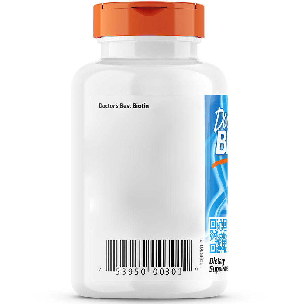 Biotin, 5000mcg - 120 kapsul - slika 4
