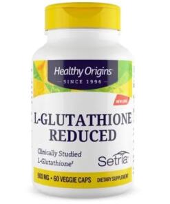 HEALTHY ORIGINS L-glutathione reduced (60 caps)