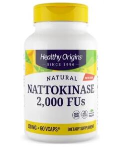 HEALTHY ORIGINS Natural Nattokinase 2000FUs (60 caps)