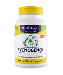 Healthy Origins Pycnogenol 100mg 60 vegetarian capsules