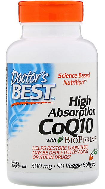 High Absorption CoQ10 with BioPerine