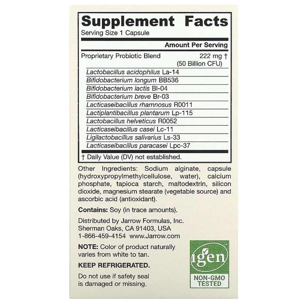 Ultra Jarro-Dophilus, 50 milijard - 60 kapsul - Image 3