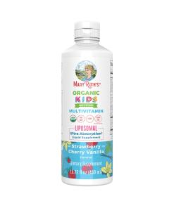 Mary Ruth's Liquid Kids Multivitamin Liposomal Strawberry Cherry & Vanilla 15.22 oz (450ml)